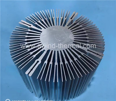 アルミ製サンフラワー型ヒートシンク